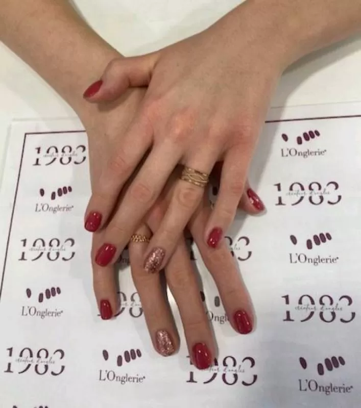 Renforcement d'ongles naturels , Bordeaux, L'Onglerie Bordeaux Chartrons
