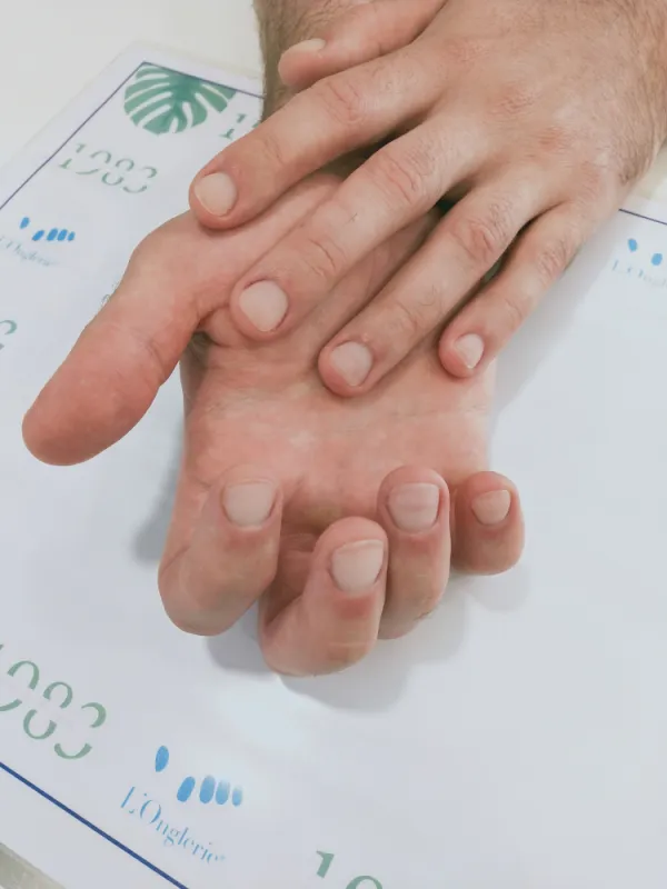 Entretien des ongles pour hommes, Bordeaux, L'Onglerie Bordeaux Chartrons