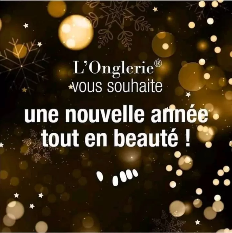 bonne année à l'onglerie bordeaux chartrons