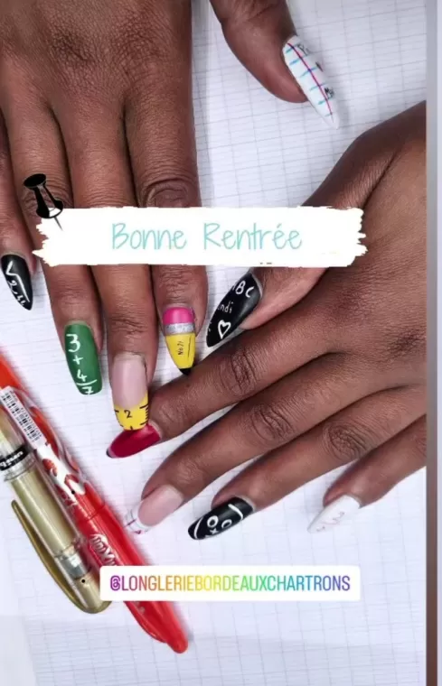 L'onglerie bordeaux chartrons ongles de rentrée 
