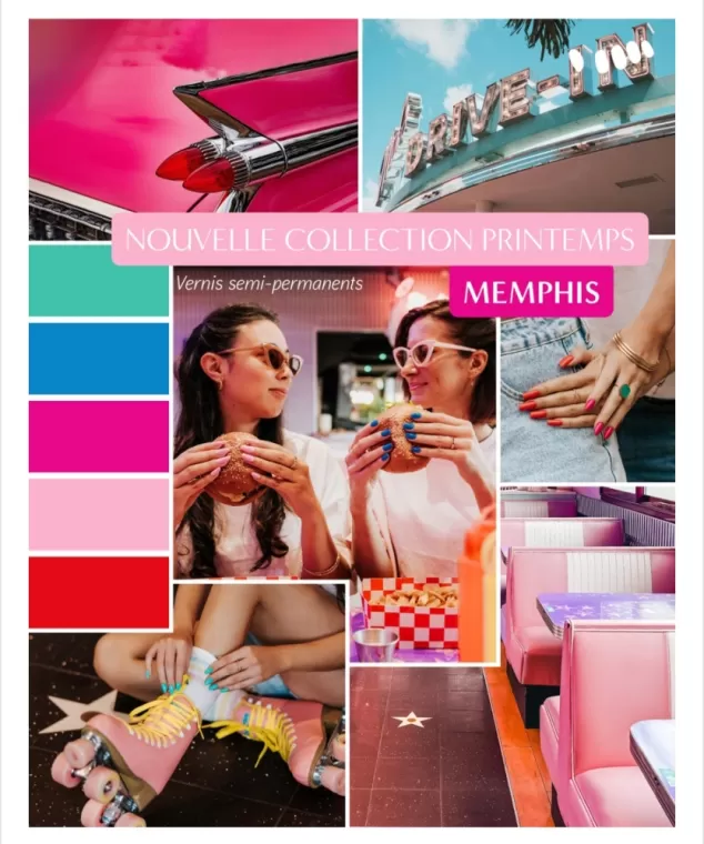 Une nouvelle collection pour le printemps !, Bordeaux, L'Onglerie Bordeaux Chartrons