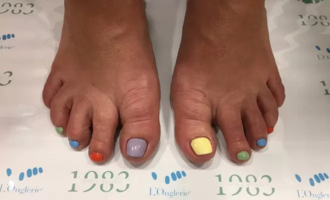 Semi permanent Pieds, Bordeaux, L'Onglerie Bordeaux Chartrons