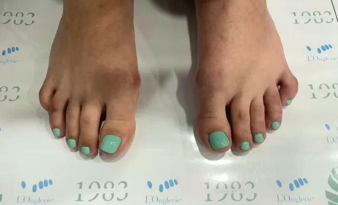Semi permanent Pieds, Bordeaux, L'Onglerie Bordeaux Chartrons